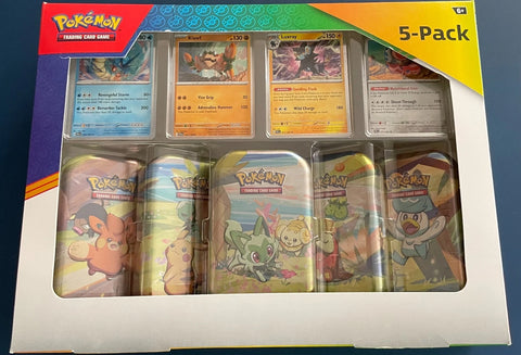 Pokemon TCG: Paldea Friends Mini Tin Collection (Costco Exclusive)
